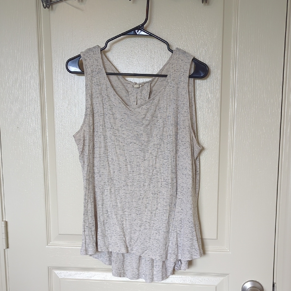 Jane and Delancey Light Gray Tank Top
